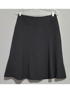 Portfolio Louben Women's Polyester Black Mini Dressy Knee High Skirt Size 6